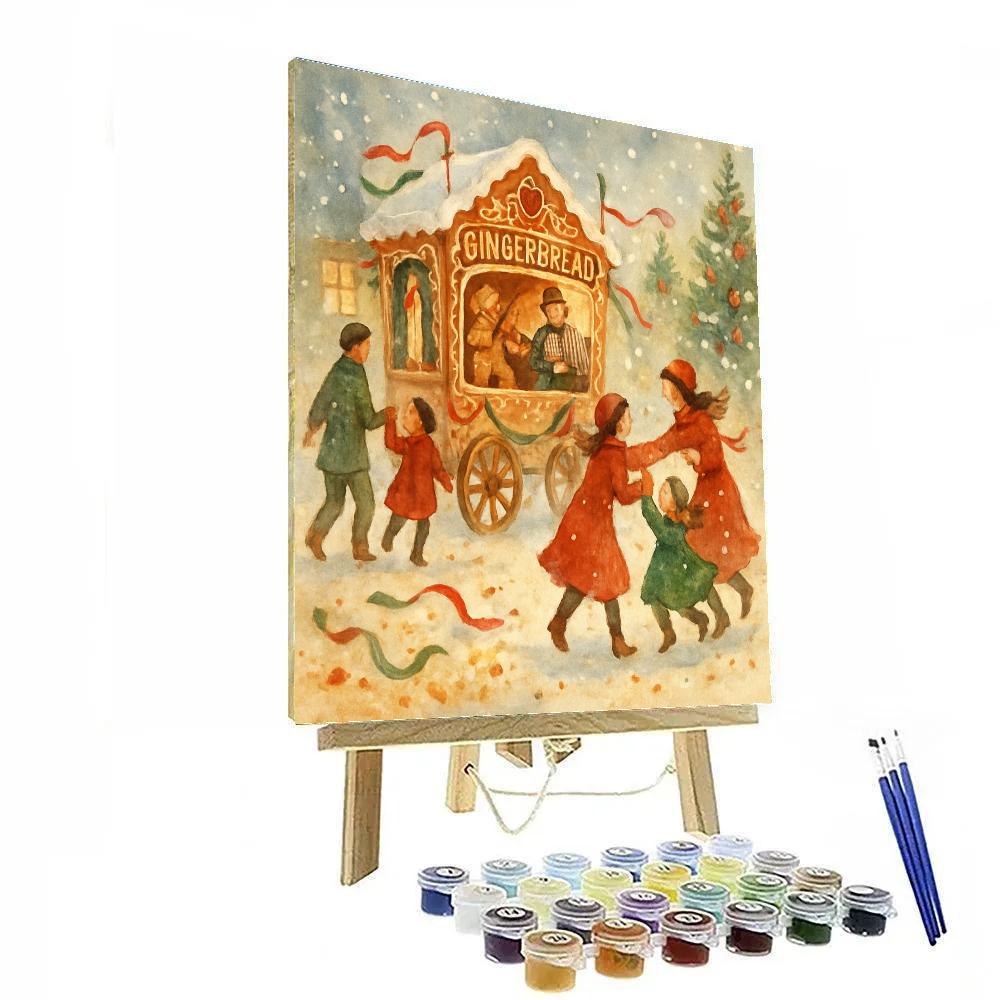 Twilight Ginger Cart Melody paint by number