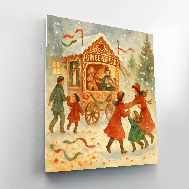 Twilight Ginger Cart Melody paint by number