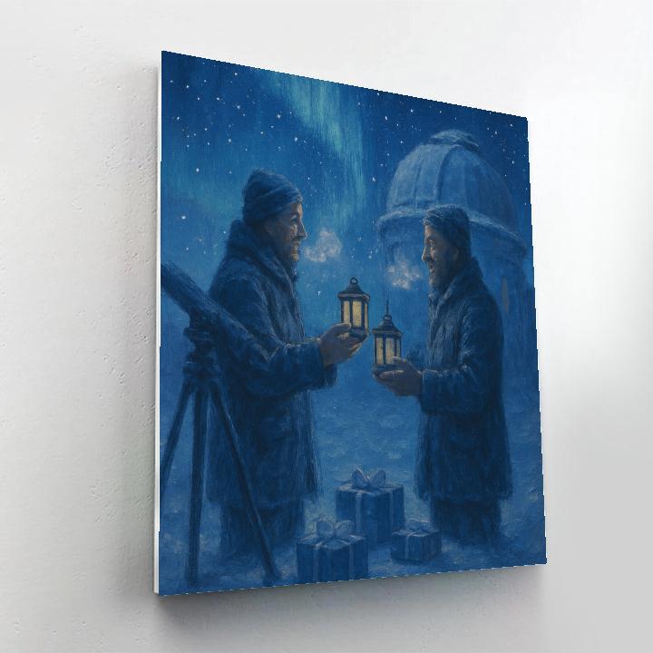 Frostline Observatory Gift Exchange Paint by numbers kits