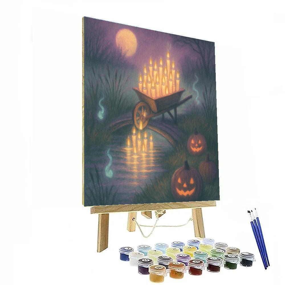 The Candlebarrow Crossing paint by number