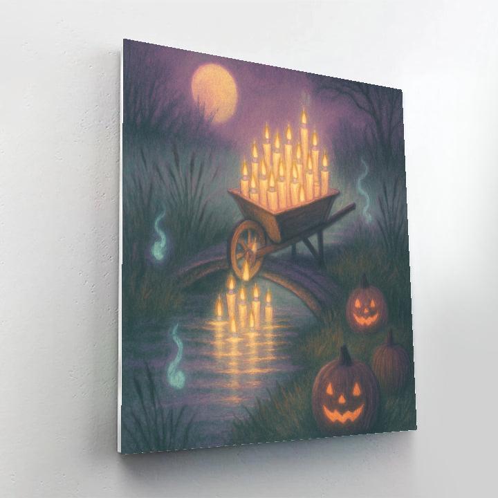 The Candlebarrow Crossing paint by number