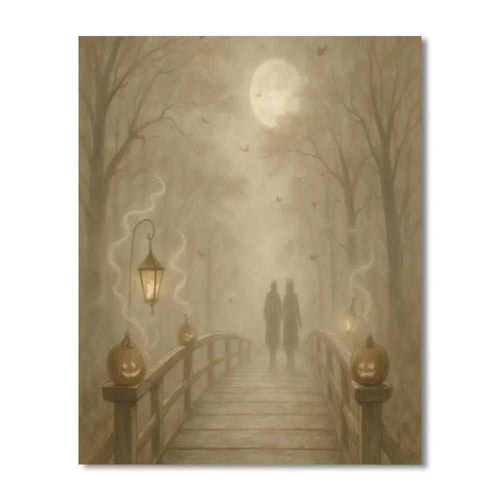 The Whisperbridge Number painting