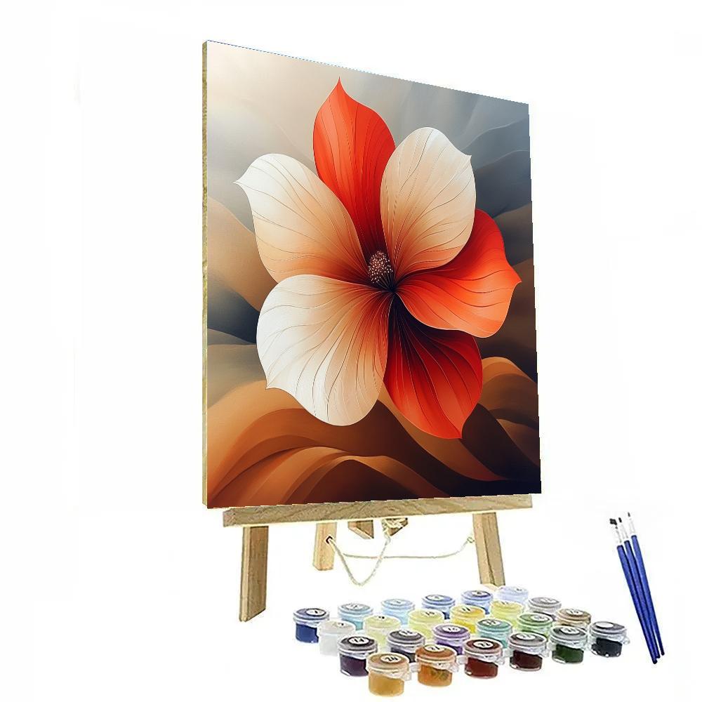 Georgia OKeeffe Inspired Desert Flowers paint by number