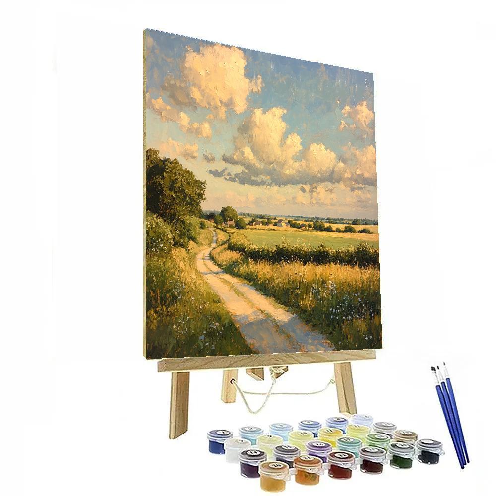 John Constable Inspired Summer Countryside Painting by numbers kit