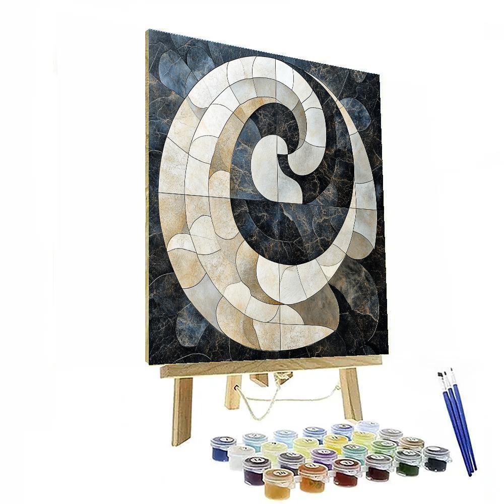 M C Escher Inspired Infinite Tessellations paint by numbers