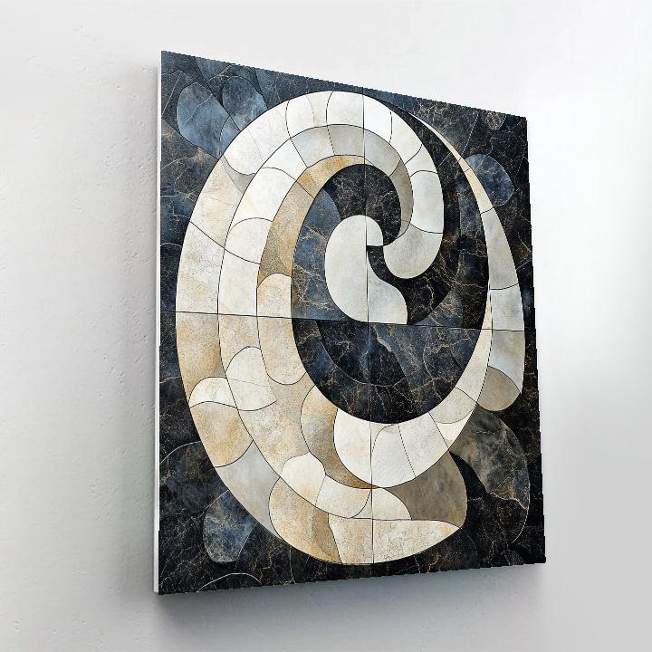 M C Escher Inspired Infinite Tessellations paint by numbers