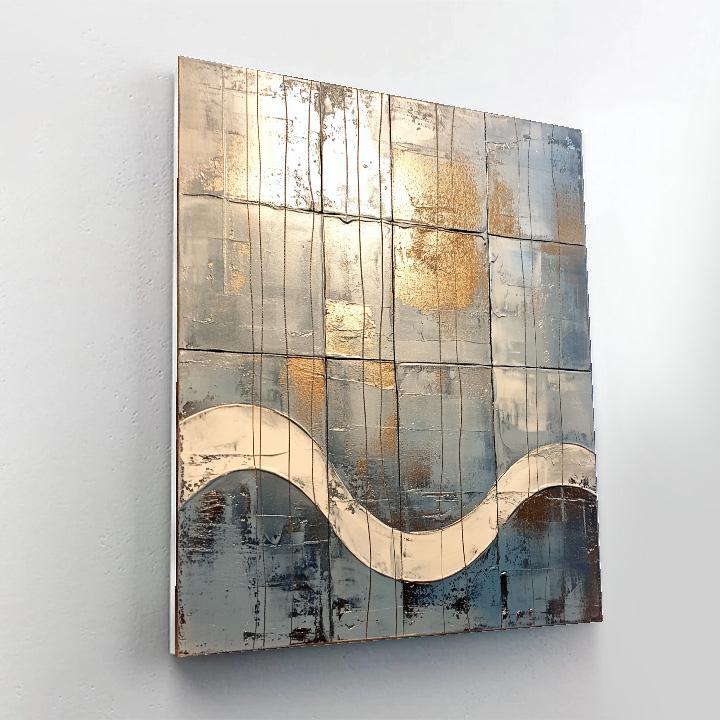 Jackson Pollock Inspired Lunar Tidal Web Paint by numbers kits