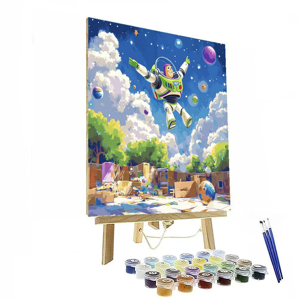 Buzz Lightyear Space Patrol painting number kit