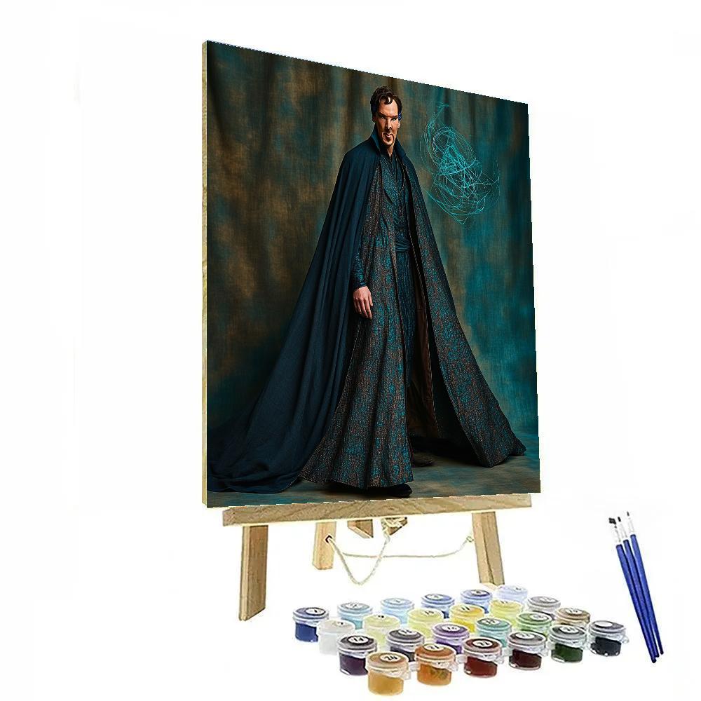 Benedict Cumberbatch: Weaving The Strange Tapestry Painting by numbers kit