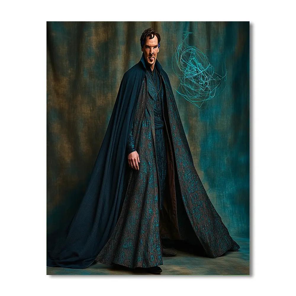 Benedict Cumberbatch: Weaving The Strange Tapestry Painting by numbers kit