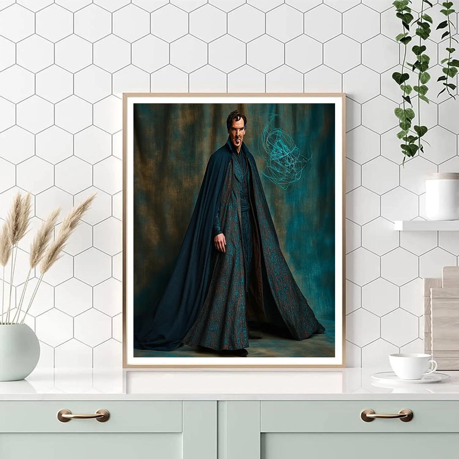 Benedict Cumberbatch: Weaving The Strange Tapestry Painting by numbers kit