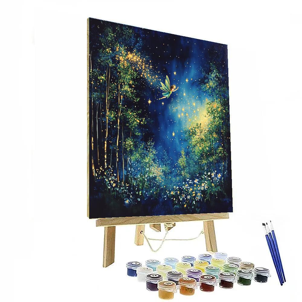 Tinker Bells Moonlit Pixie Flight Number painting