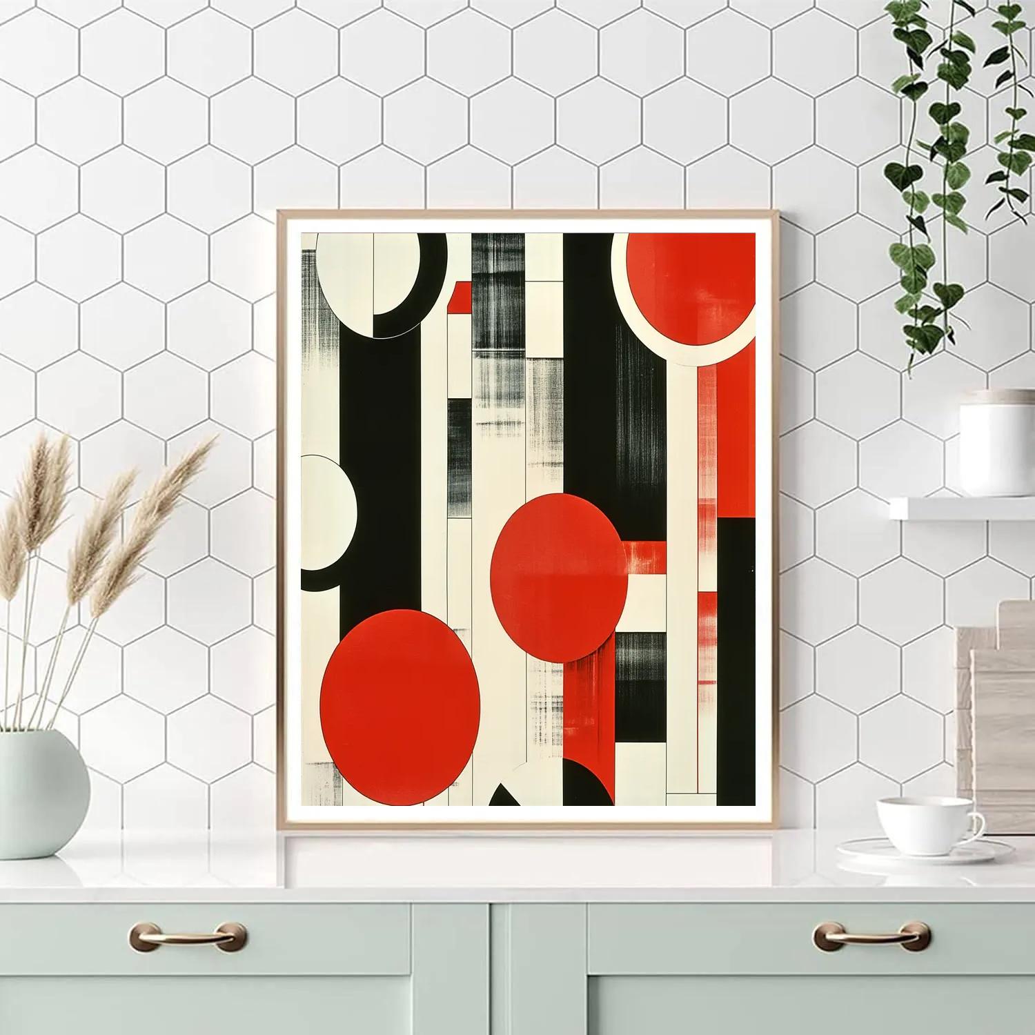 Kazimir Malevich Inspired Quantum Abstraction paint by numbers