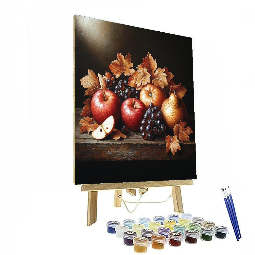 Caravaggio Inspired Overripe Orchard Still Life Numbered painting kits