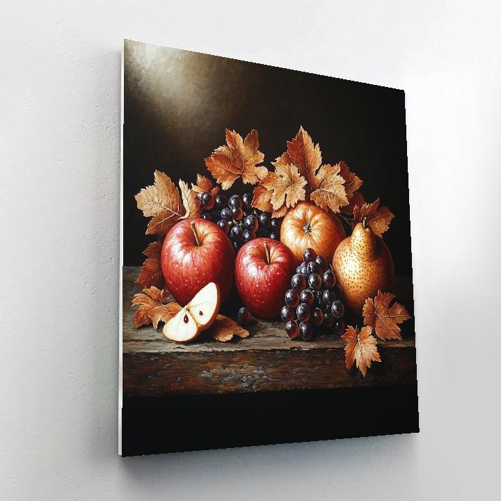 Caravaggio Inspired Overripe Orchard Still Life Numbered painting kits