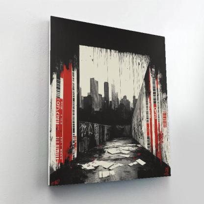 Banksy Inspired Revolution Against Consumerism paint by number