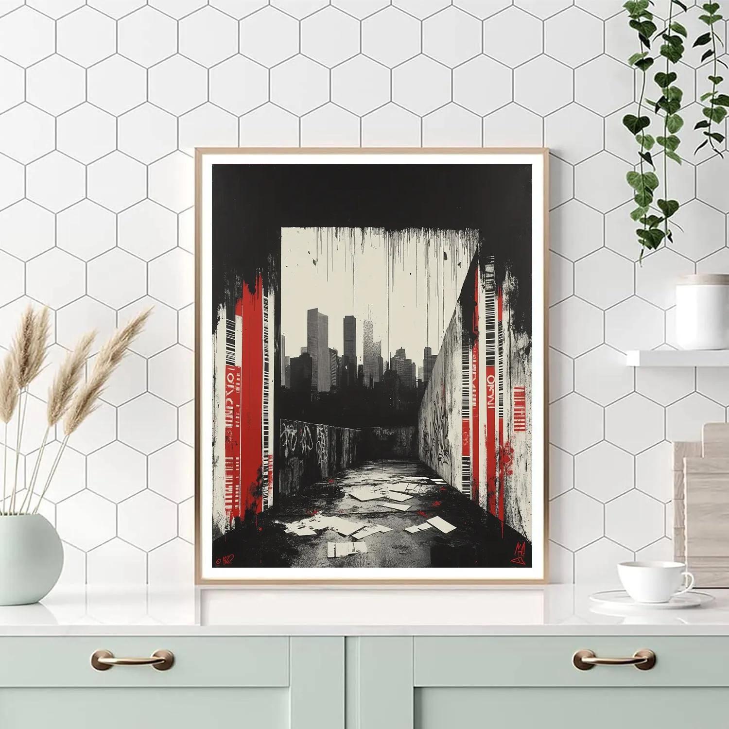 Banksy Inspired Revolution Against Consumerism paint by number