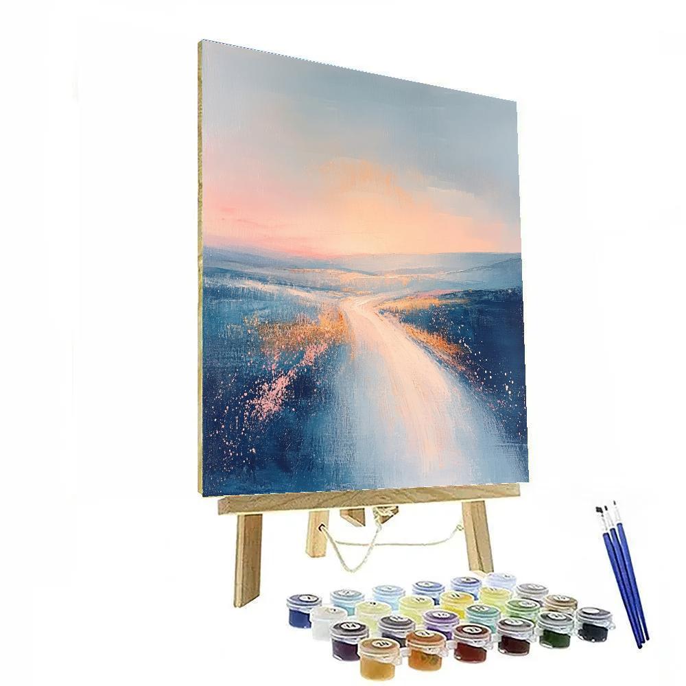 Edgar Degas Inspired Whispering Patterns paint by number