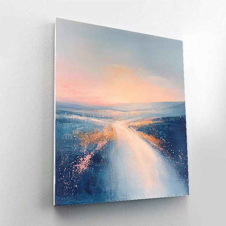 Edgar Degas Inspired Whispering Patterns paint by number