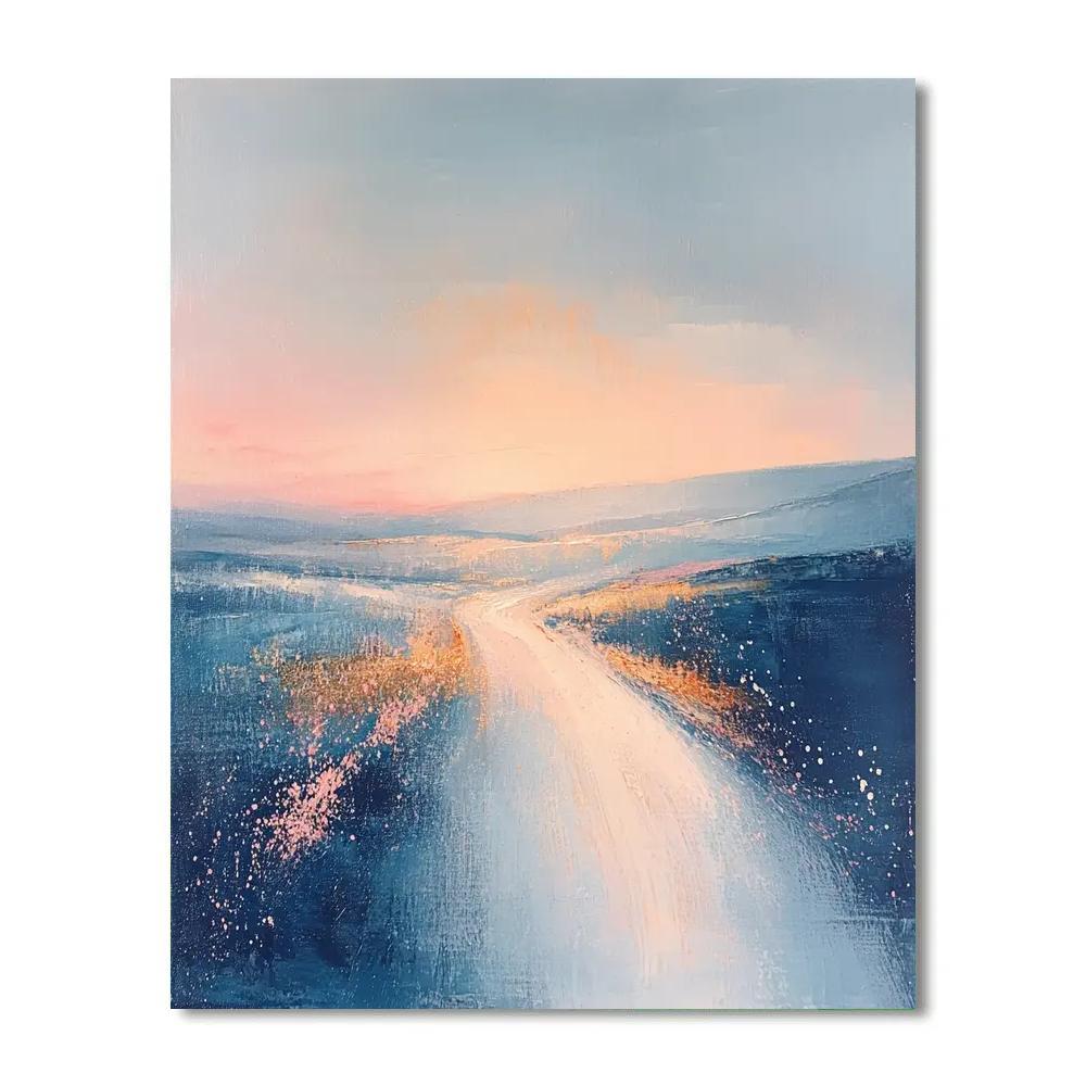 Edgar Degas Inspired Whispering Patterns paint by number