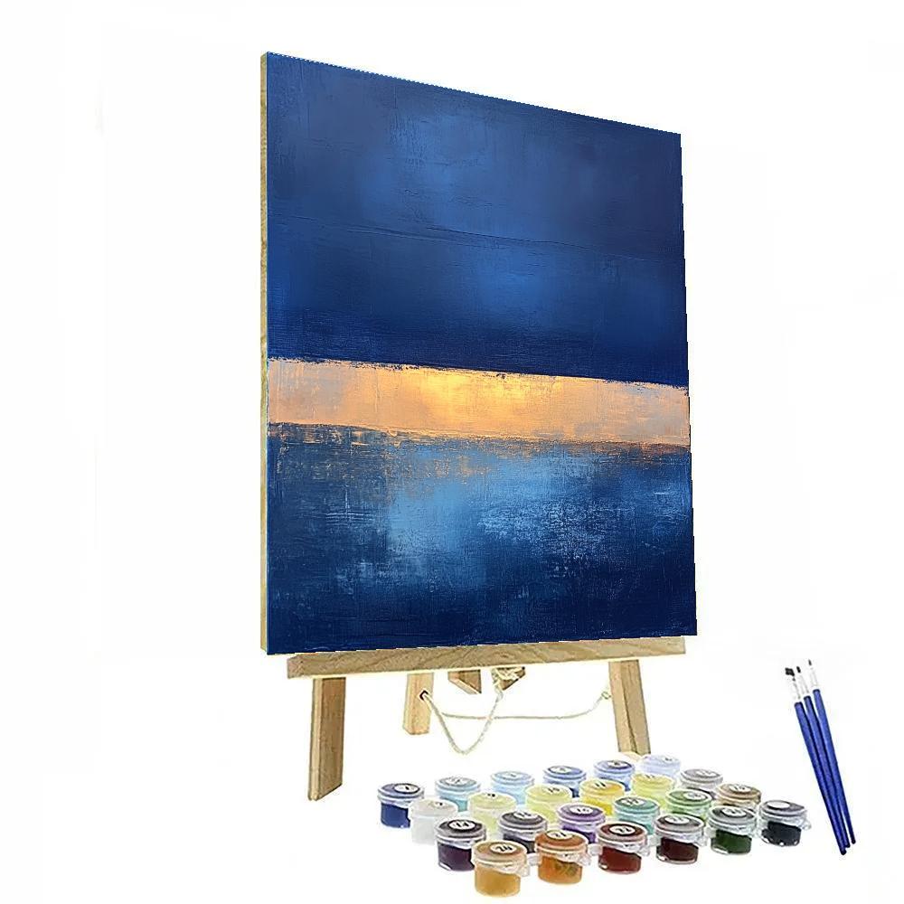 Mark Rothko Inspired Horizon Of Dusk DIY paint by numbers