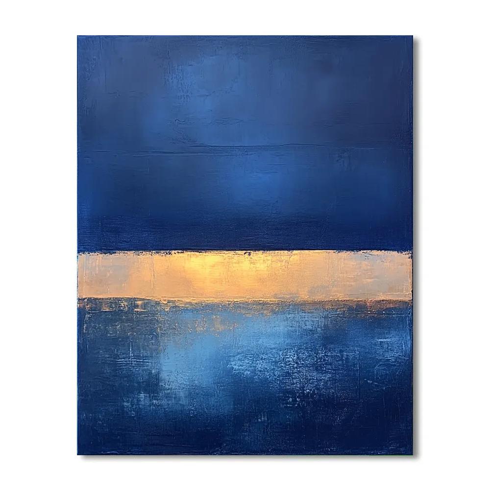 Mark Rothko Inspired Horizon Of Dusk DIY paint by numbers