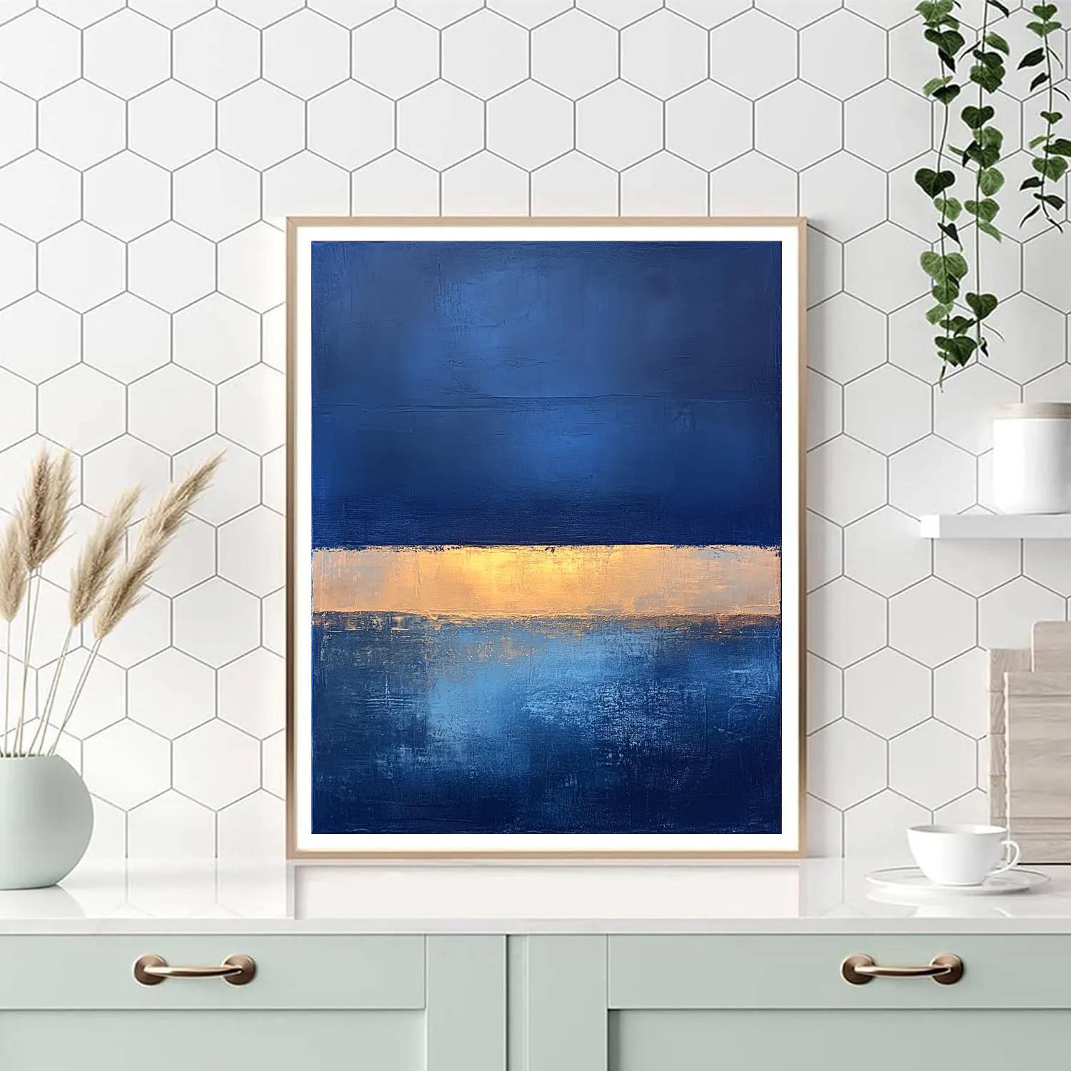 Mark Rothko Inspired Horizon Of Dusk DIY paint by numbers