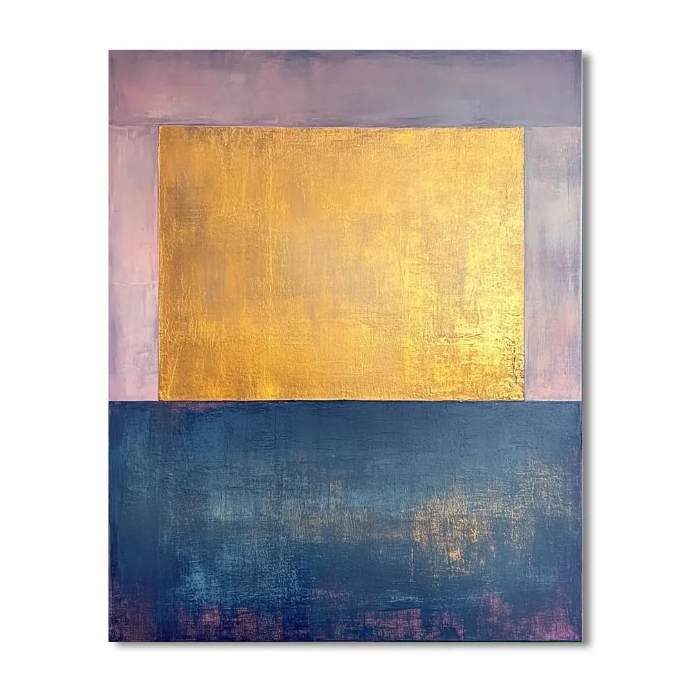 Mark Rothko Inspired Golden Eclipse Painting by numbers kit