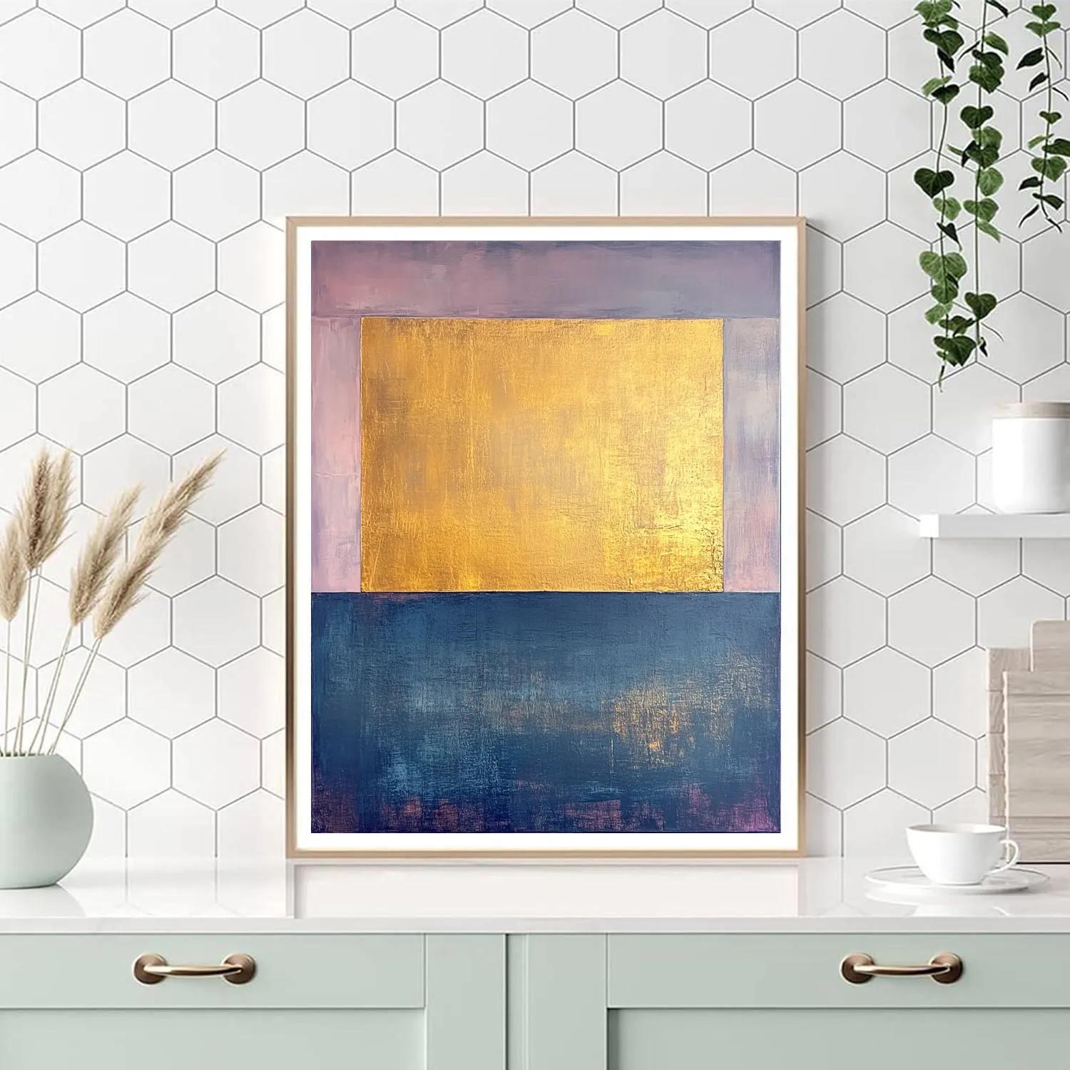 Mark Rothko Inspired Golden Eclipse Painting by numbers kit