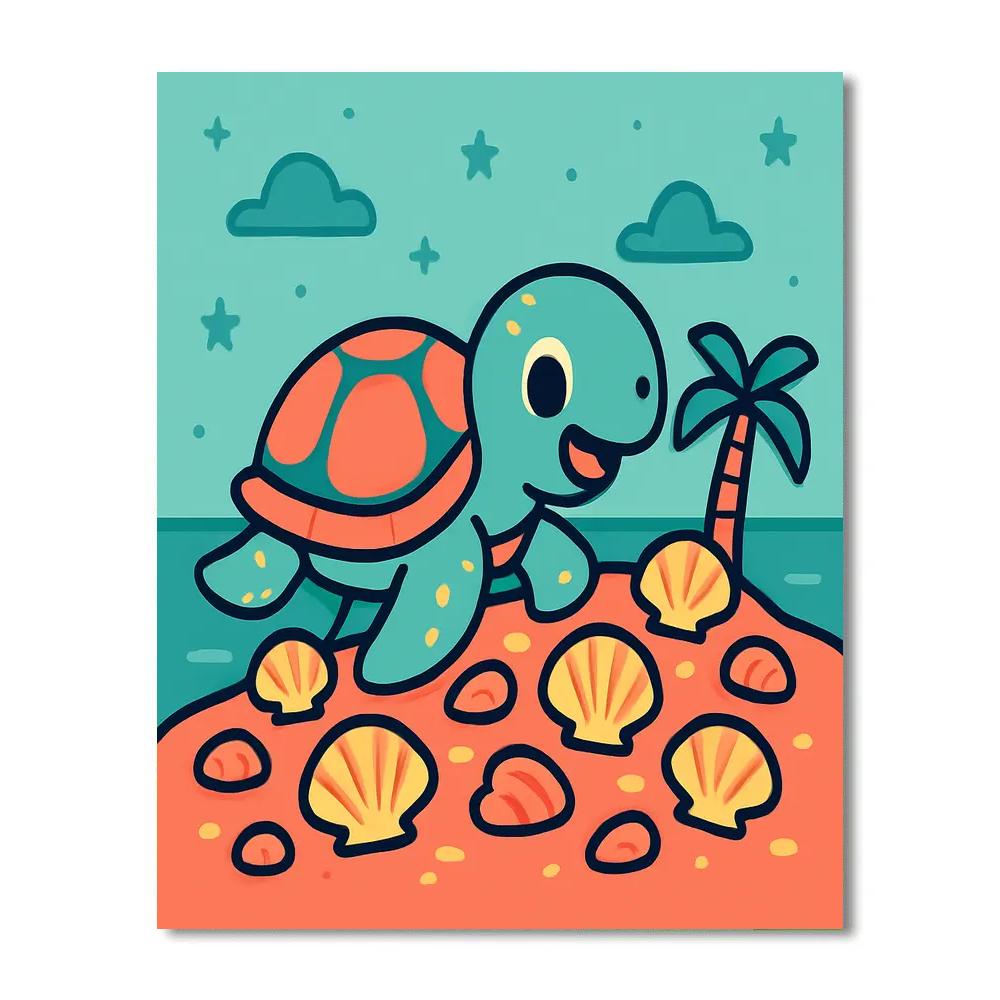 Nebula Treasure Island painting number kit