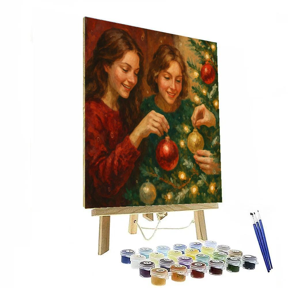 Ornaments After Midnight paint by color