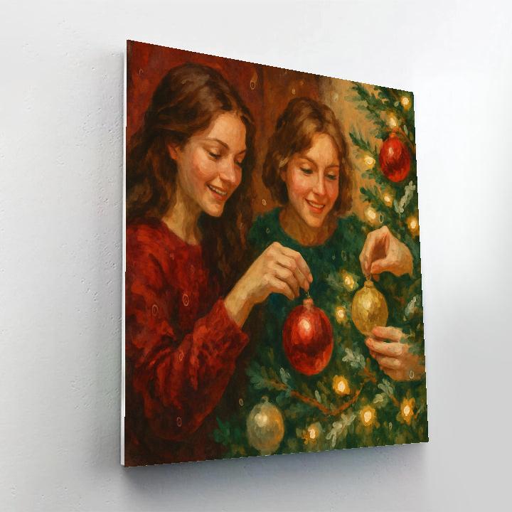 Ornaments After Midnight paint by color