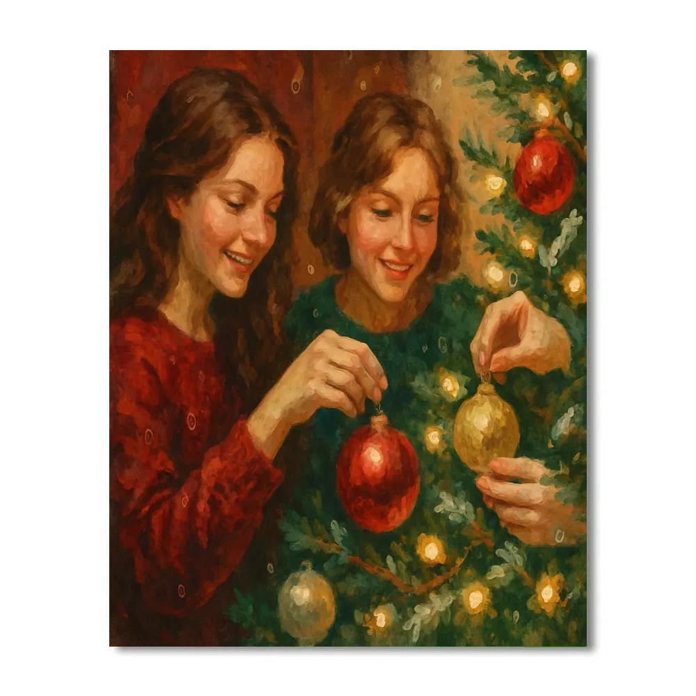 Ornaments After Midnight paint by color