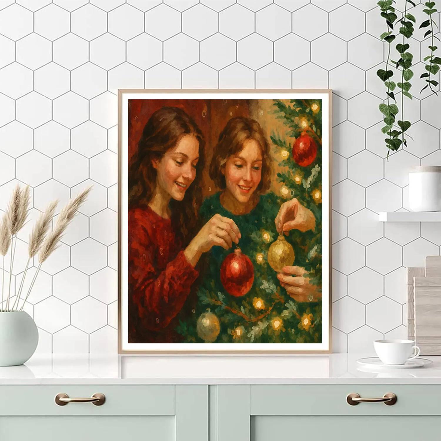 Ornaments After Midnight paint by color