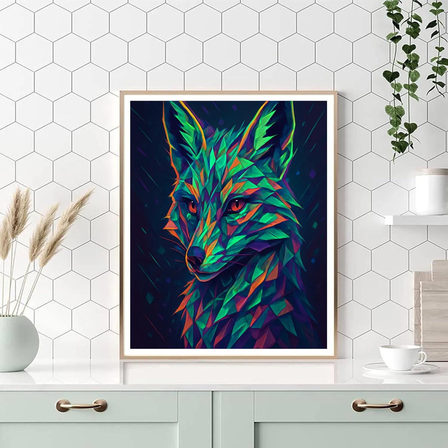 Prismatic Fox Sentinel painting number kit