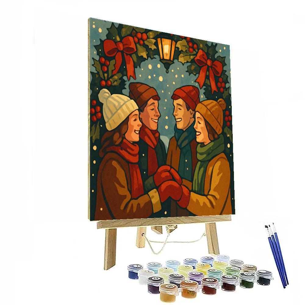 Holly Lane Reunion Paint by numbers art