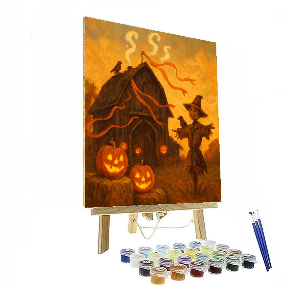 Barn Of Gossamer Spells paint by color