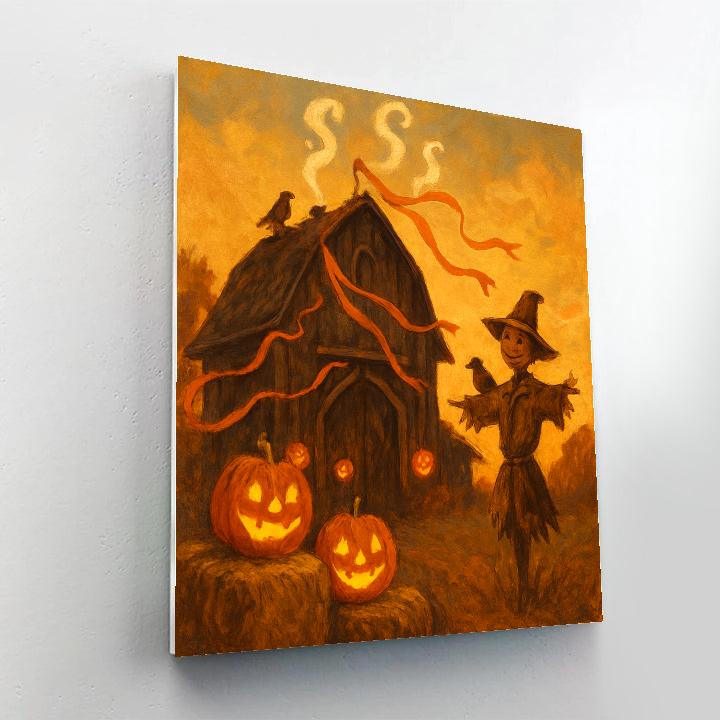 Barn Of Gossamer Spells paint by color