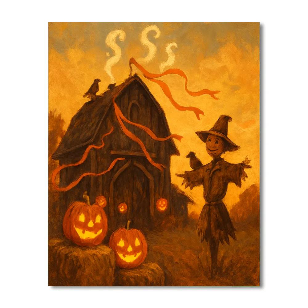 Barn Of Gossamer Spells paint by color