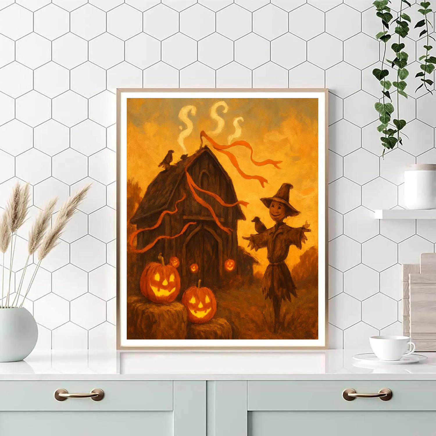 Barn Of Gossamer Spells paint by color