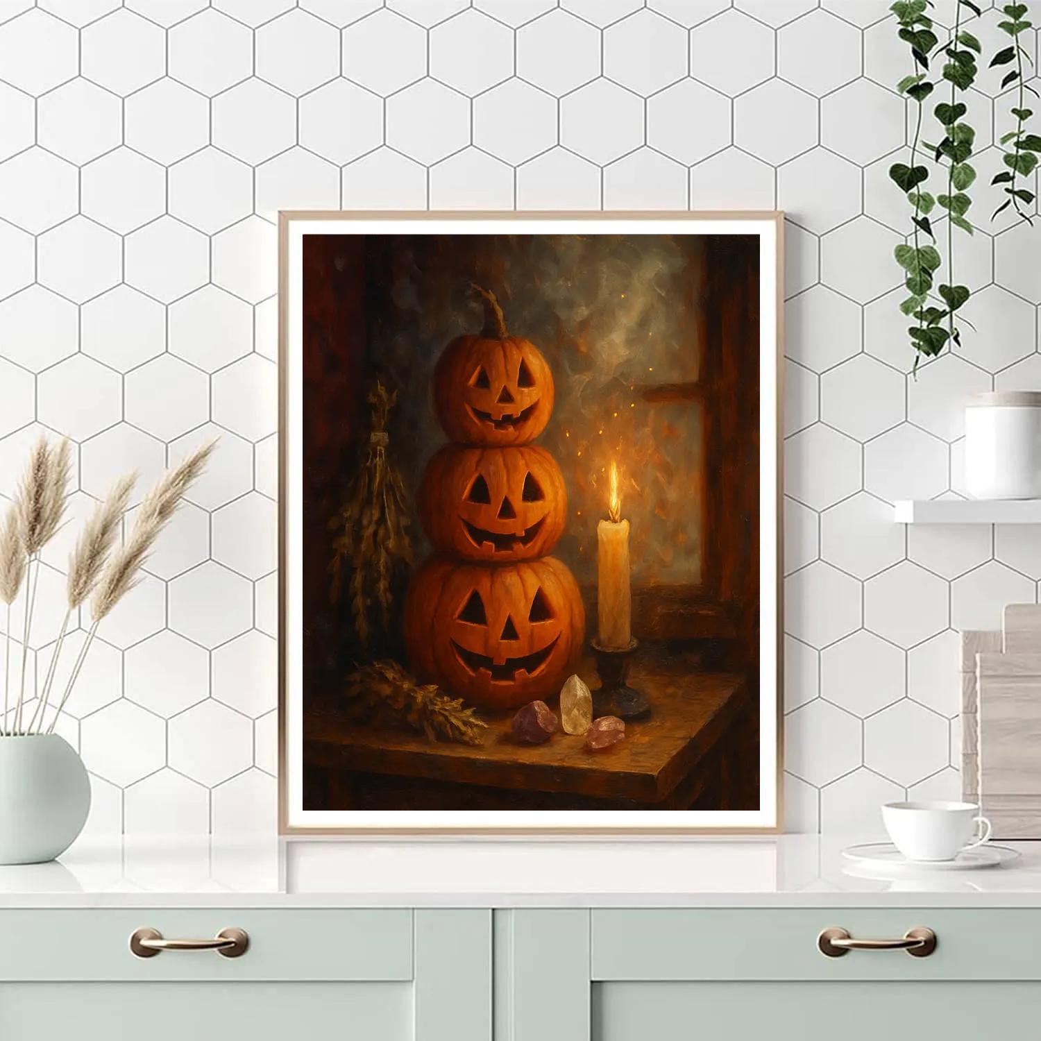 Autumn Altar Of Curiosities Number painting