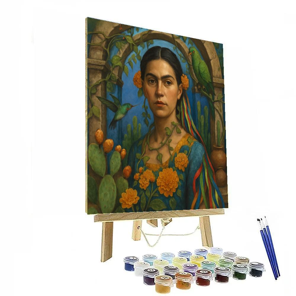 Frida Garden Reverie Painting by numbers kit