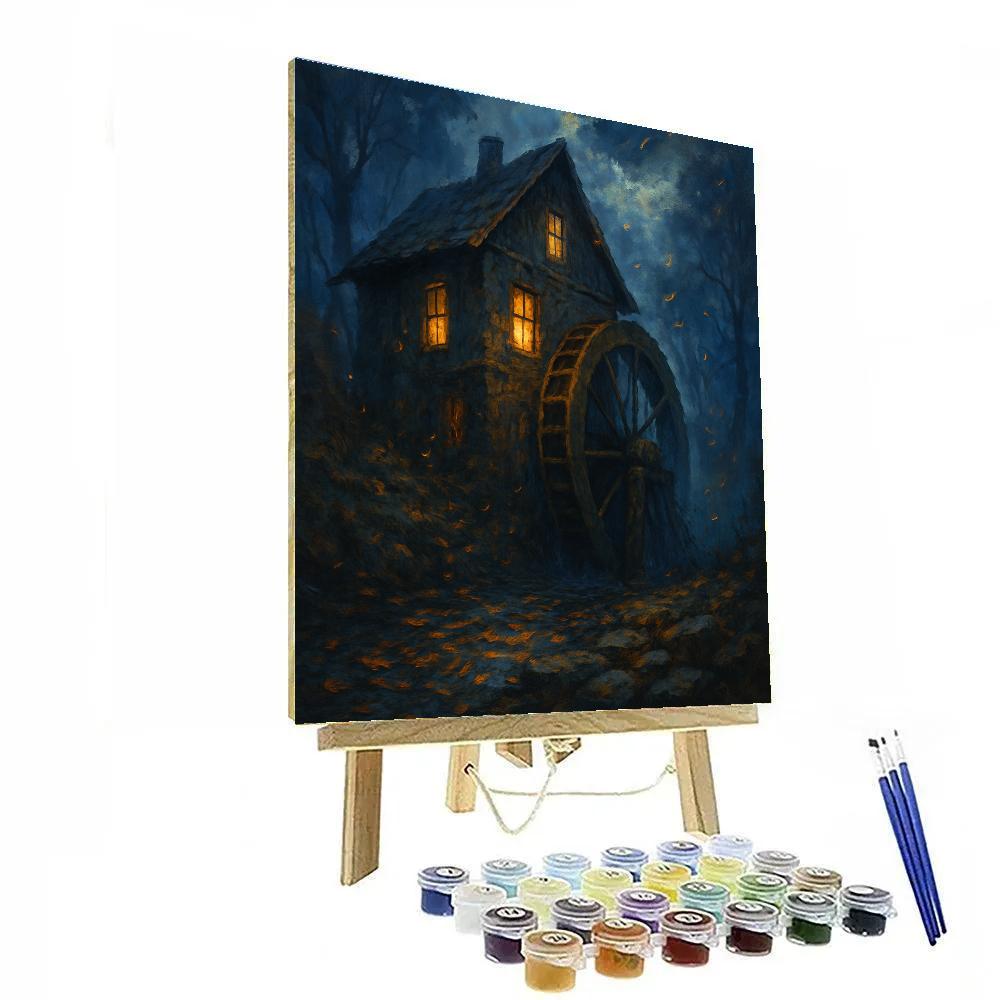 Forgotten Mill Of Echoes Paint by numbers art