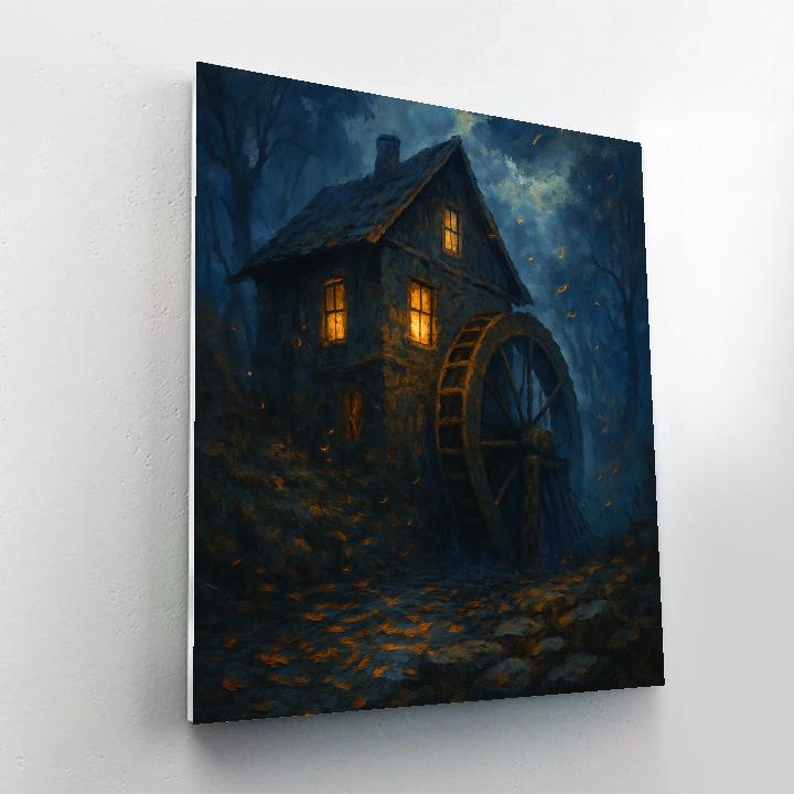 Forgotten Mill Of Echoes Paint by numbers art