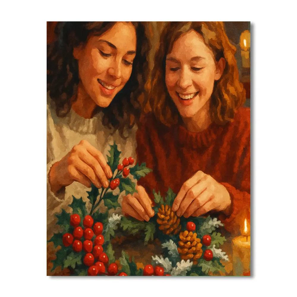 Wreath Makers’ Warmth paint by color