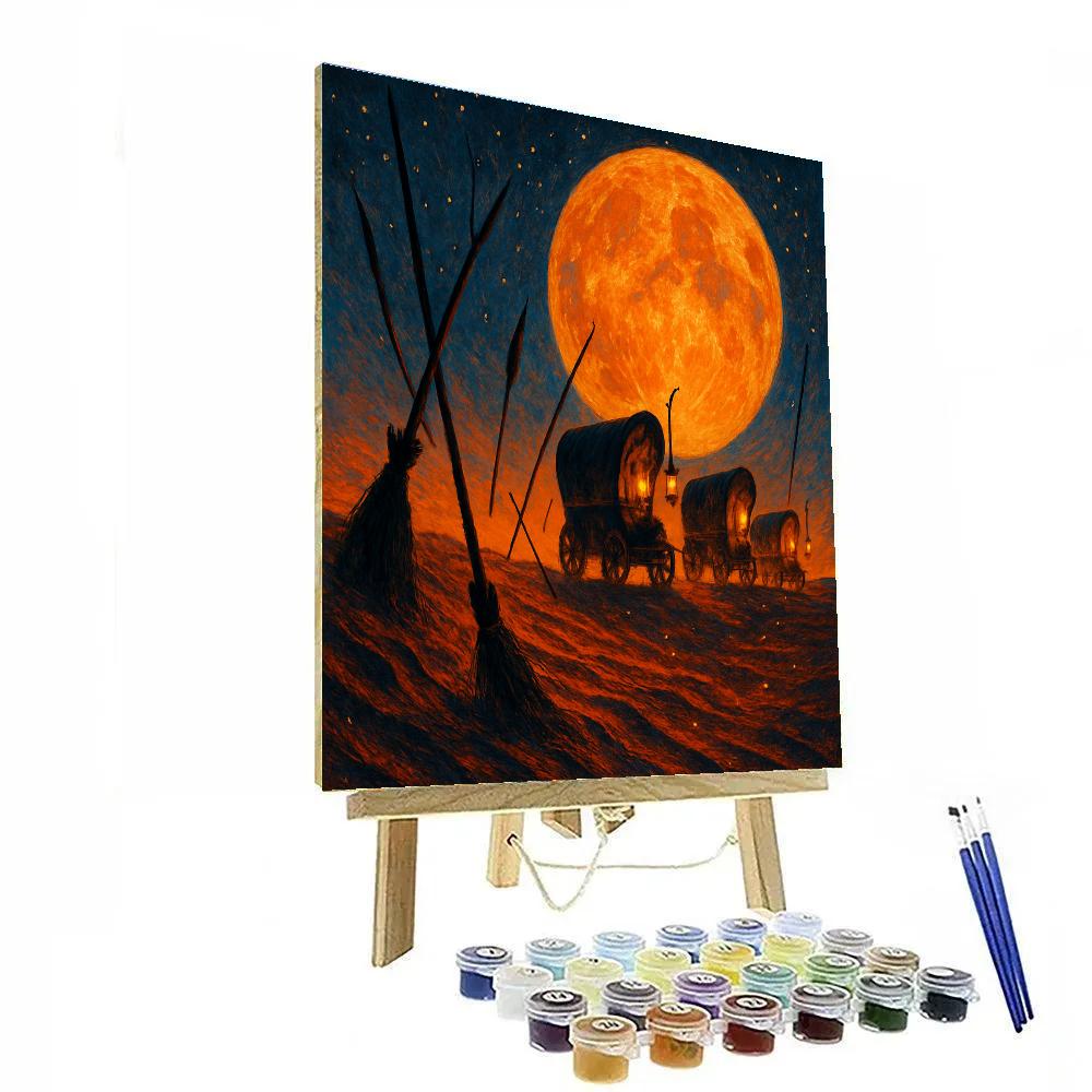 Witchlight Dune Caravan Painting by numbers kit