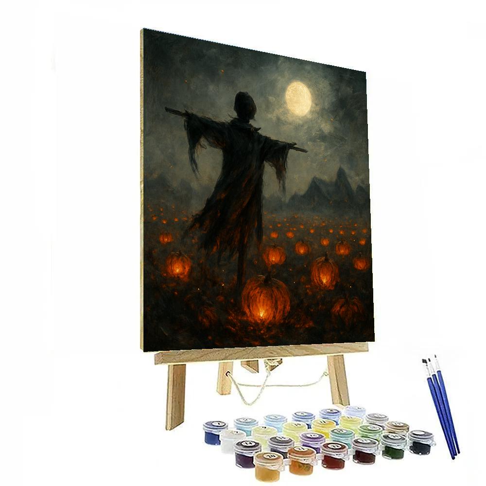 The Emberfield Sentinel painting number kit