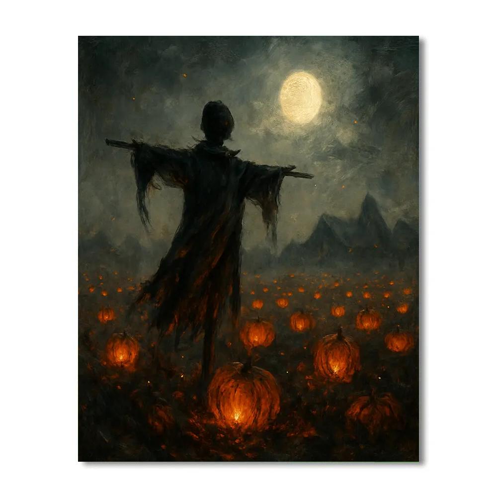 The Emberfield Sentinel painting number kit