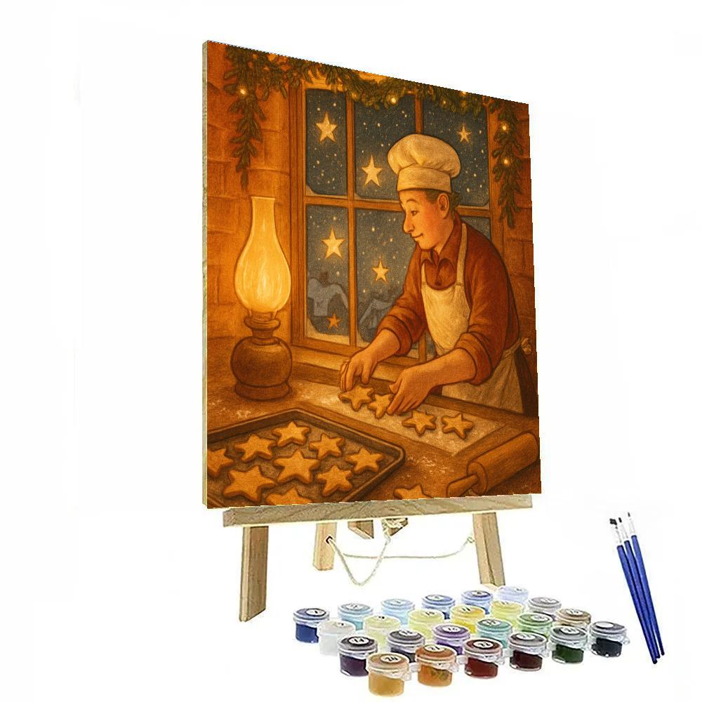 Star Baker At The Window paint by number