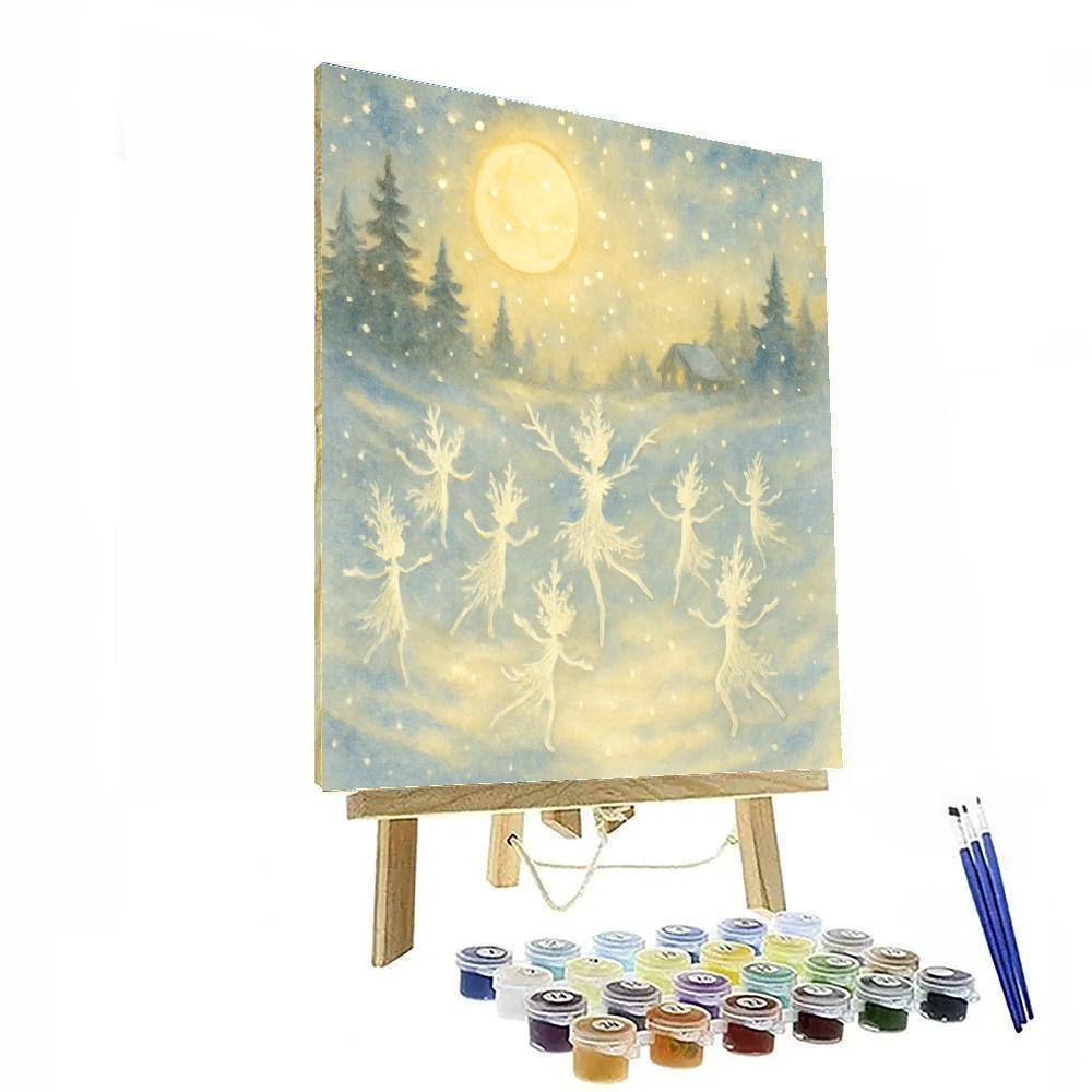 Snowflake Children Of The Clearing paint by number
